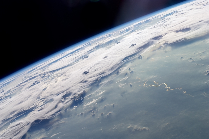 cumulonimbus clouds over brazil